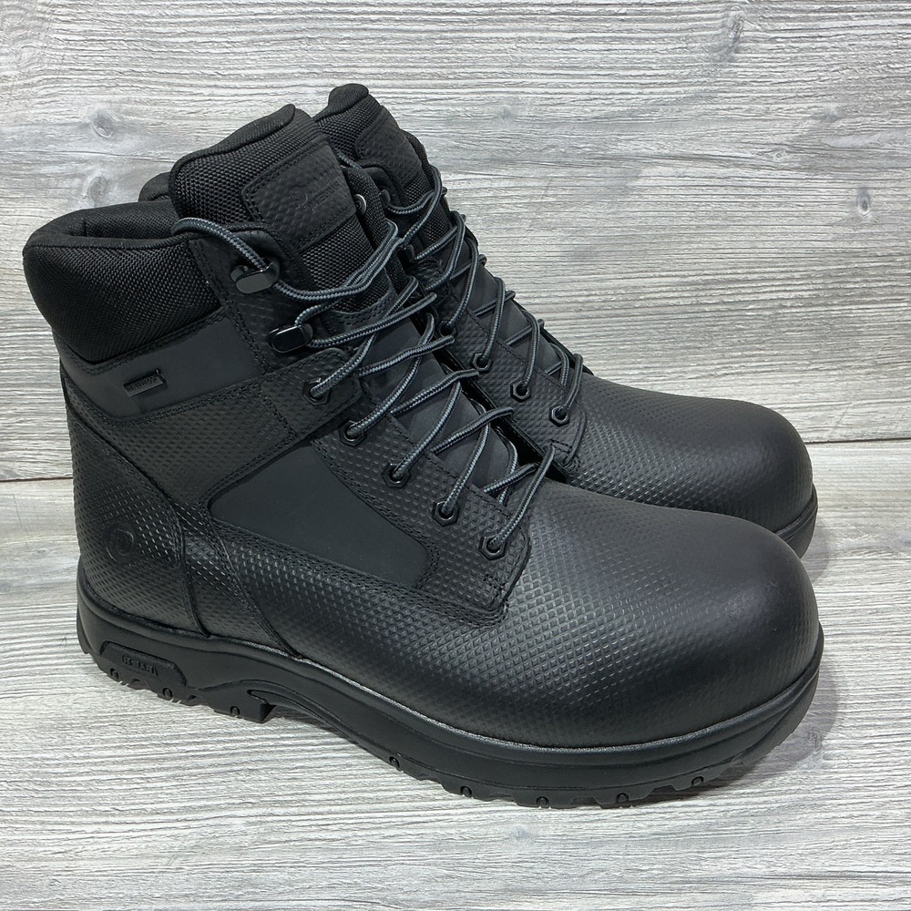 Dunham 8000Works Waterproof 8" Ubal Mens Black Size 14 6E Extra Wide Work Boots
